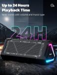 RIENOK S11 Portable Bluetooth Speaker with 24H Playtime