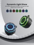 RlENOK Waterproof Bluetooth Shower Speaker with RGB Lights
