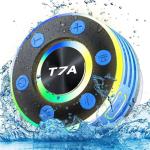 Dyurwa Waterproof Bluetooth Shower Speaker with LED Light