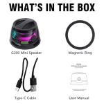 G200 Waterproof Bluetooth Speaker with Hi-Fi Sound