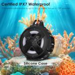 Xleader IPX7 Waterproof Bluetooth Shower Speaker