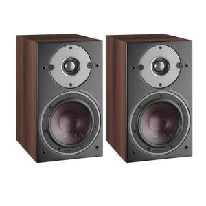 DALI Oberon 1 Dark Walnut Bookshelf Speakers Pair