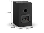 DALI Spektor 1 Ash Black Bookshelf Speakers