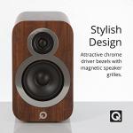 Q Acoustics 3010i Compact Bookshelf Speakers - Walnut Pair