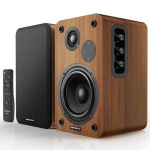 MEVOSTO 36W Wireless Bookshelf Speakers with Woofer