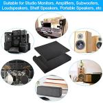 DECARETA Acoustic Isolation Pads for Studio Monitors