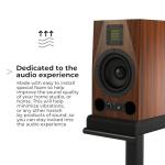 Audiosoul Studio Monitor Isolation Pads for Small Speakers