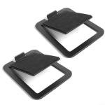 Feegow Adjustable Metal Speaker Stands - Pair