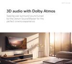 Denon DHT-S218 Dolby Atmos Soundbar with Subwoofers