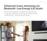 Denon DHT-S218 Dolby Atmos Soundbar with Subwoofers