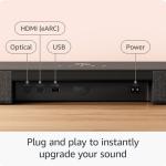 Fire TV Soundbar Plus, 3.1 Channel with Dolby Atmos