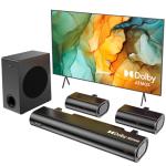 Hiwill 5.1CH Dolby Atmos Sound Bar with Subwoofer