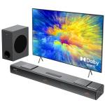 Hiwill 3.1.2ch Dolby Atmos Soundbar with Subwoofer
