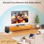 Hiwill 200W Dolby Atmos Soundbar with Subwoofer
