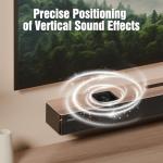 Hiwill 5.2.2ch Dolby Atmos Soundbar with Subwoofers