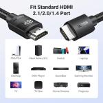 UGREEN HDMI 2.1 Ultra High Speed Cable 2M