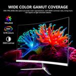 24.5 Inch Curved Gaming Monitor with Speakers