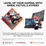 HP OMEN 34" Curved Gaming Monitor with Speakers