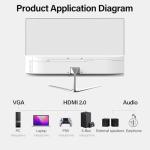 24.5 Inch Curved Gaming Monitor with Speakers