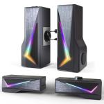 TONE JOY 2-in-1 RGB Desktop Gaming Speakers