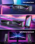 TONE JOY 2-in-1 RGB Desktop Gaming Speakers