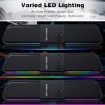 Senzer CS20 USB Desktop Speaker with LED Lights