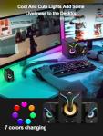 RGB 2.1 Computer Speakers with Subwoofer and Volume Control