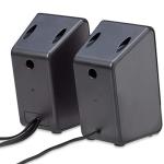 Amazon Basics USB-Powered Desktop Speakers, Black