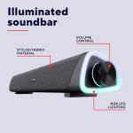 Trust Liro RGB Soundbar Speaker for PC and TV