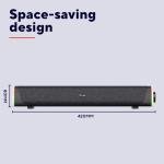 Trust Liro RGB Soundbar Speaker for PC and TV