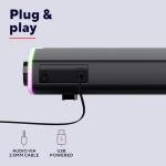 Trust Liro RGB Soundbar Speaker for PC and TV