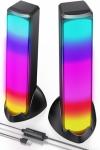 OFFSIR RGB Gaming Speakers with LED Light