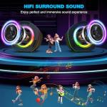 HEANTTV USB Computer Speakers with LED Lights