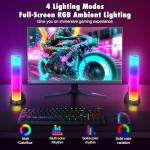 OFFSIR RGB Gaming Speakers with LED Light