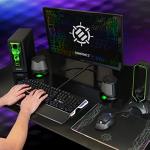 ENHANCE 2.1 Gaming Speakers with Subwoofer and LED