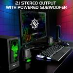 ENHANCE 2.1 Gaming Speakers with Subwoofer and LED