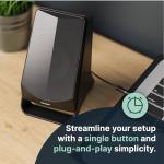 MAJORITY Compact Computer Speakers with AUX Connectivity