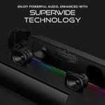 Creative GS3 Compact Gaming Soundbar with RGB