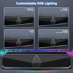 Senzer CS30 USB Bluetooth Speakers with LED Lights