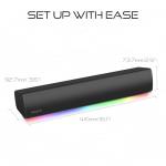 Creative GS3 Compact Gaming Soundbar with RGB