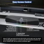 Senzer CS30 USB Bluetooth Speakers with LED Lights