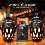 ANERIMST Outdoor Bluetooth Speaker with Pole and Hook