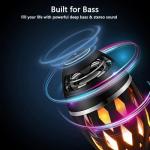 ALOTFINNE Outdoor Bluetooth Speaker with Flame Light