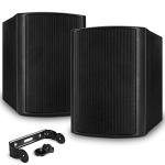 Power Dynamics Waterproof 4-Inch Wall Speakers Pair