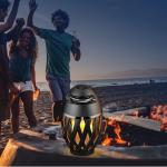 ALOTFINNE Outdoor Bluetooth Speaker with Flame Light