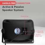 Pyle Weatherproof Bluetooth Speakers Pair - 600W