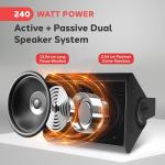 Pyle Waterproof Bluetooth Wall Speakers for Indoor/Outdoor