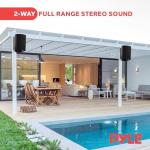 Pyle Waterproof Bluetooth Wall Speakers for Indoor/Outdoor