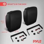 Pyle Weatherproof Bluetooth Speakers Pair - 600W