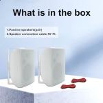 STUDIOFINIX Waterproof 6.5 Inch Outdoor Speakers